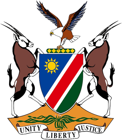 Staatswappen der Republik Namibia